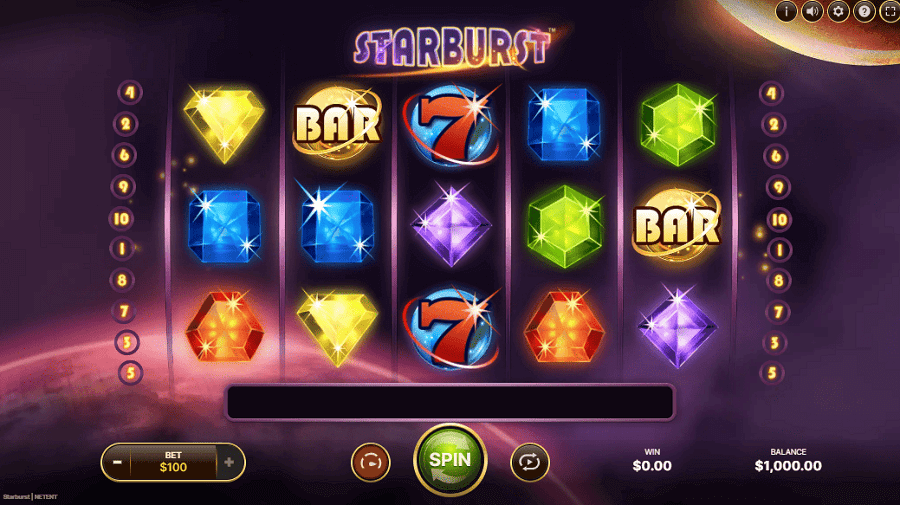 starburst slot