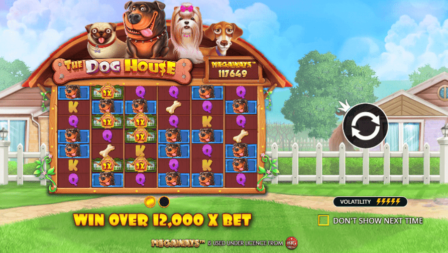 the dog house megaways slot